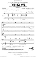 Cover icon of Trying Too Hard (from Central Park) (arr. Roger Emerson) sheet music for choir (SSATB) by Emmy Raver-Lampman and Michael James Scott, Roger Emerson, Elyssa Samsel and Kate Anderson, intermediate skill level