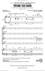 Cover icon of Trying Too Hard (from Central Park) (arr. Roger Emerson) sheet music for choir (SSAB) by Emmy Raver-Lampman and Michael James Scott, Roger Emerson, Elyssa Samsel and Kate Anderson, intermediate skill level