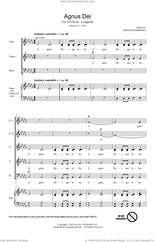 Cover icon of Agnus Dei sheet music for choir (SATB Divisi) by Ernesto Herrera and Miscellaneous, intermediate skill level
