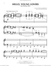 Cover icon of Hello, Young Lovers (from The King And I) (arr. Dick Hyman) sheet music for piano solo by Richard Rodgers, Dick Hyman, Oscar II Hammerstein and Rodgers & Hammerstein, intermediate skill level