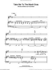 Cover icon of Take Me To The Mardi Gras sheet music for voice, piano or guitar by Paul Simon, intermediate skill level