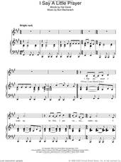Cover icon of I Say A Little Prayer sheet music for voice and piano by Bacharach & David, Promises, Promises (Musical), Burt Bacharach and Hal David, intermediate skill level