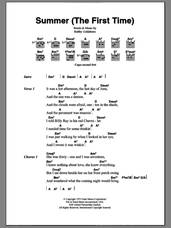 Cover icon of Summer (The First Time) sheet music for guitar (chords) by Bobby Goldsboro, intermediate skill level