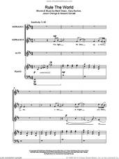 Cover icon of Rule The World sheet music for choir (SSA: soprano, alto) by Take That, Gary Barlow, Howard Donald, Jason Orange and Mark Owen, intermediate skill level