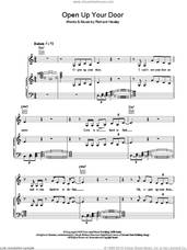 Cover icon of Open Up Your Door sheet music for voice, piano or guitar by Richard Hawley, intermediate skill level