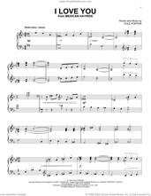 Cover icon of I Love You sheet music for piano solo by Cole Porter, intermediate skill level