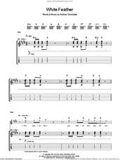 Cover icon of White Feather sheet music for guitar (tablature) by Wolfmother and Andrew Stockdale, intermediate skill level