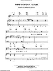 Cover icon of Make It Easy On Yourself sheet music for voice, piano or guitar by Bacharach & David, Burt Bacharach, BACHARACH and Hal David, intermediate skill level