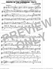 Cover icon of Pirates of the Caribbean, part 3 (arr. michael brown) sheet music for marching band (flute/piccolo) by Klaus Badelt, Michael Brown and Will Rapp, intermediate skill level
