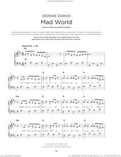 Cover icon of Mad World (feat. Gary Jules) sheet music for piano solo by Michael Andrews, Gary Jules and Roland Orzabal, beginner skill level