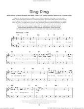 Cover icon of Ring Ring sheet music for piano solo by Jax Jones feat. Mabel and Rich The Kid, Camille Purcell, Mabel McVey, Mark Ralph, Marlon Roudette, Timucin Lam and Uzoechi Emenike, beginner skill level