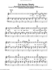 Cover icon of Cut Across, Shorty sheet music for voice, piano or guitar by Marijohn Wilkin, Eddie Cochran and Wayne Walker, intermediate skill level