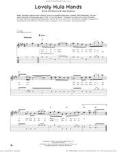 Cover icon of Lovely Hula Hands (arr. Fred Sokolow) sheet music for guitar (tablature) by R. Alex Anderson and Fred Sokolow, intermediate skill level