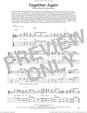 Cover icon of Together Again (arr. Fred Sokolow) sheet music for guitar (tablature) by Buck Owens, Fred Sokolow and Emmylou Harris, intermediate skill level