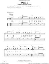 Cover icon of Waikiki (arr. Fred Sokolow) sheet music for guitar (tablature) by Andy Cummings and Fred Sokolow, intermediate skill level