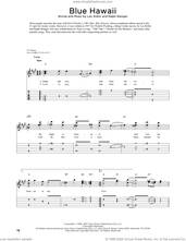 Cover icon of Blue Hawaii (arr. Fred Sokolow) sheet music for guitar (tablature) by Elvis Presley, Fred Sokolow, Billy Vaughn, Leo Robin and Ralph Rainger, intermediate skill level