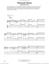 Cover icon of Mexicali Rose (arr. Fred Sokolow) sheet music for guitar (tablature) by Bing Crosby, Fred Sokolow, Helen Stone and Jack B. Tenney, intermediate skill level