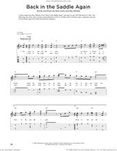 Cover icon of Back In The Saddle Again (arr. Fred Sokolow) sheet music for guitar (tablature) by Gene Autry, Fred Sokolow and Ray Whitley, intermediate skill level