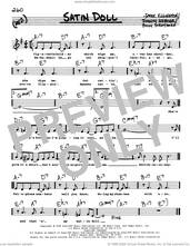 Cover icon of Satin Doll (Low Voice) sheet music for voice and other instruments (real book with lyrics) by Duke Ellington, Billy Strayhorn and Johnny Mercer, intermediate skill level