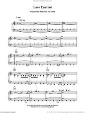 Cover icon of Lose Control sheet music for voice, piano or guitar by Tim Wheeler and Mark Hamilton, intermediate skill level