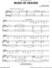 Cover icon of Music Of Heaven (from Wearing Someone Else's Clothes) sheet music for voice and piano by Jason Robert Brown, intermediate skill level
