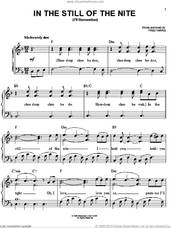 Cover icon of In The Still Of The Nite (I'll Remember) sheet music for piano solo by Boyz II Men, The Five Satins and Fred Parris, easy skill level