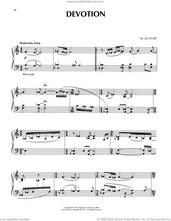 Cover icon of Devotion sheet music for piano solo by Liz Story, intermediate skill level