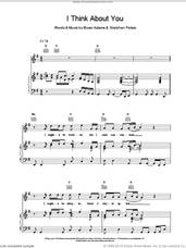 Cover icon of I Think About You sheet music for voice, piano or guitar by Gretchen Peters, Bryan Adams and ADAMS, intermediate skill level