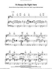 Cover icon of I'll Always Be Right Here sheet music for voice, piano or guitar by Robert John Lange, Bryan Adams and ADAMS, intermediate skill level