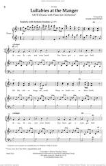 Cover icon of Lullabies at the Manger sheet music for choir (SATB: soprano, alto, tenor, bass) by Mark Shepperd, intermediate skill level