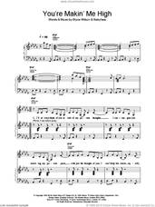 Cover icon of You're Makin' Me High sheet music for voice, piano or guitar by Toni Braxton, Babyface and Bryce Wilson, intermediate skill level