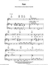 Cover icon of Rain sheet music for voice, piano or guitar by Erasure, Bell,Andy and Vince Clarke, intermediate skill level