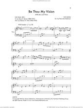Cover icon of Be Thou My Vision sheet music for choir (SATB Divisi) by Paul John Robinson, intermediate skill level