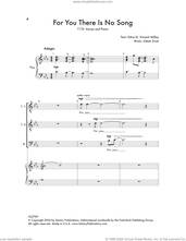 Cover icon of For You There Is No Song sheet music for choir (TTBBB) by Adam Zrust and Edna St. Vincent Millay, intermediate skill level