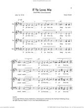 Cover icon of If Ye Love Me sheet music for choir (SATB: soprano, alto, tenor, bass) by Oscar Osicki and John 14:15-16, intermediate skill level