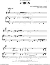 Cover icon of CHIHIRO sheet music for voice, piano or guitar by Billie Eilish, intermediate skill level