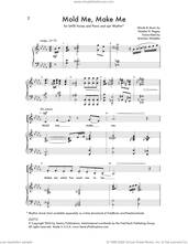 Cover icon of Mold Me, Make Me sheet music for choir (SATB: soprano, alto, tenor, bass) by Natalie Ragins, intermediate skill level