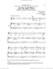 Cover icon of Let My Light Shine sheet music for choir (SATB: soprano, alto, tenor, bass) by D. Shawn Berry, intermediate skill level