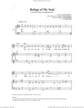 Cover icon of Refuge Of My Soul (arr. Brian Buda) sheet music for choir (SATB: soprano, alto, tenor, bass) by Tracey Craig McKibben, Brian Buda and Anne Steele, intermediate skill level