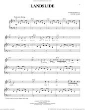 Cover icon of Landslide sheet music for voice and piano by Fleetwood Mac, The Chicks and Stevie Nicks, intermediate skill level