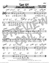 Cover icon of Say It (Over And Over Again) (Low Voice) sheet music for voice and other instruments (real book with lyrics) by Frank Loesser and Jimmy McHugh, intermediate skill level