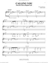 Cover icon of Calling You (from Bagdad Cafe) sheet music for voice and piano by Bob Telson and Jevetta Steele, intermediate skill level