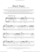 Cover icon of Black Magic sheet music for piano solo by Jonasu, Jonas Kroeper, Roxanne Emery and Shannon Hilversum, beginner skill level