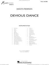 Cover icon of Devious Dance (COMPLETE) sheet music for concert band by Dakota Pederson, intermediate skill level
