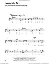 Cover icon of Love Me Do sheet music for harmonica solo by The Beatles, John Lennon and Paul McCartney, intermediate skill level