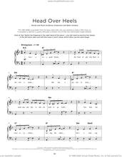 Cover icon of Head Over Heels sheet music for piano solo by ABBA, Benny Andersson and Bjorn Ulvaeus, beginner skill level