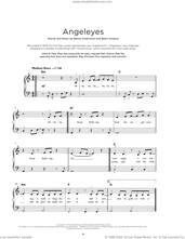 Cover icon of Angeleyes sheet music for piano solo by ABBA, Benny Andersson and Bjorn Ulvaeus, beginner skill level