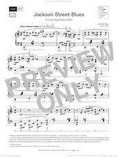 Cover icon of Jackson Street Blues (Grade 5, list C2, from the ABRSM Piano Syllabus 2025 and 2026) sheet music for piano solo by Martha Mier, classical score, intermediate skill level