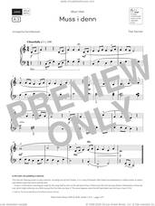Cover icon of Muss i denn (Grade 1, list A3, from the ABRSM Piano Syllabus 2025 and 2026) sheet music for piano solo by Trad. German and David Blackwell, classical score, intermediate skill level
