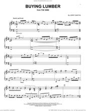 Cover icon of Buying Lumber (from The Sims) sheet music for piano solo by Jerry Martin, intermediate skill level